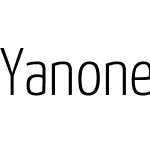 Yanone Kaffeesatz Light