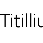 Titillium Web