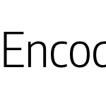 Encode Sans Semi Condensed Light