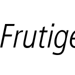 Frutiger LT Pro