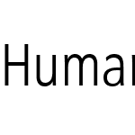 Humanist 777 BT