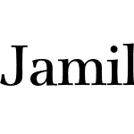 Jamille ITC Std