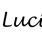 Lucida Handwriting