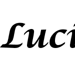 Lucida Calligraphy Std