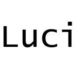 Lucida Console