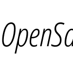 Open Sans Condensed Light