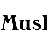 Musketeer Extra Bold