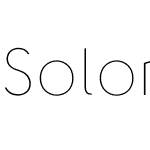 Solomon Thin