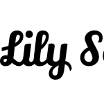 Lily Script One