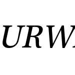 URW Antiqua Extra Narrow