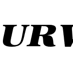 URW Antiqua Extra Wide