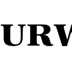 URW Antiqua Wide