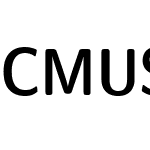 CMU Sans Serif Demi Condensed