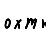 oxmwxzzfont