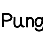 Pungkungfont