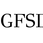 GFS Didot