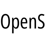 Open Sans Hebrew Condensed