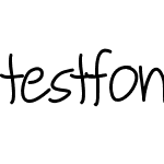 testfonthandwriting