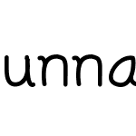 unnamedfont