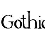 GothicEsqueserif