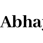 Abhaya Libre ExtraBold