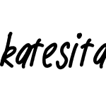 katesitalics