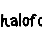 halofont