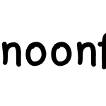 noonfont