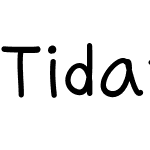 Tidafonts01