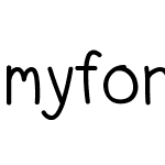 myfont