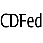 CD Fedra Condensed Pro