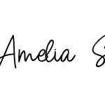 Amelia Script Personal Use