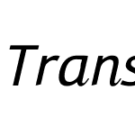 Transition Sans