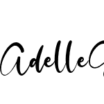 Adelle Script