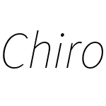 Chiron Sans HK Pro