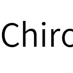Chiron Sans HK Pro