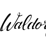 Waldorf Astoria Personal Use