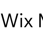 Wix Madefor Text