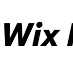 Wix Madefor Text