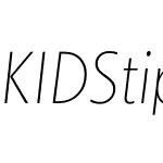 KIDStip Condensed