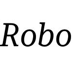 Roboto Serif 36pt Condensed