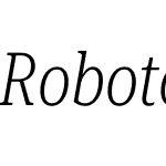 Roboto Serif 36pt UltraCondensed