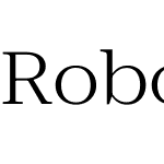 Roboto Serif 120pt Expanded