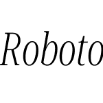 Roboto Serif 120pt UltraCondensed