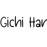 Gichi Handwriting