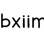 bxiimxnfont