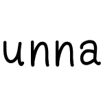 unnamedfont