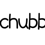 chubbygirlfont