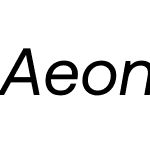 Aeonik Pro