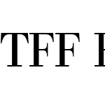 TFF Bodoni